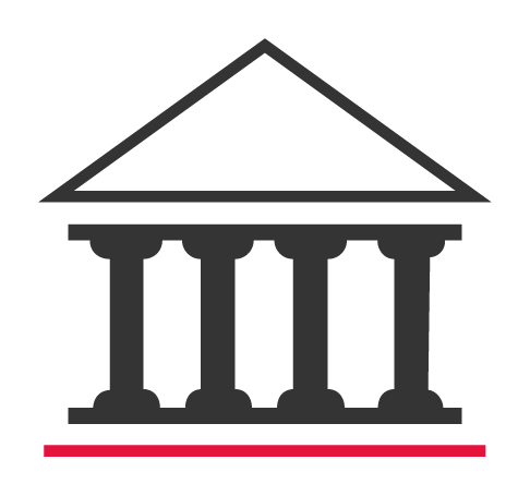 government building with columns