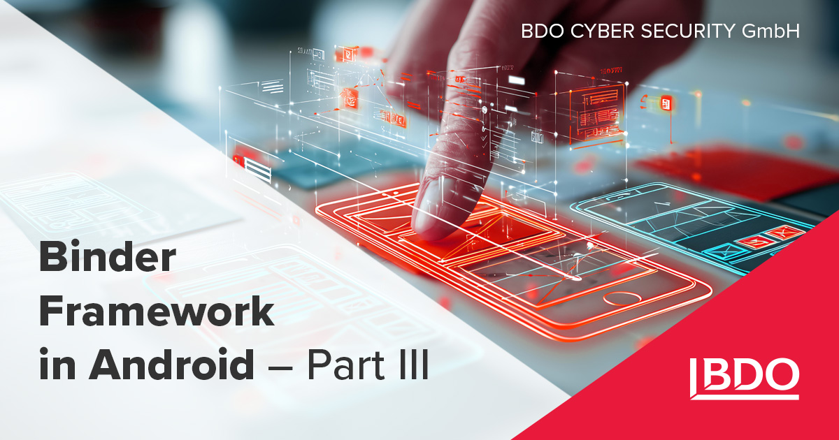 Binder Framework in Android – Part III - BDO